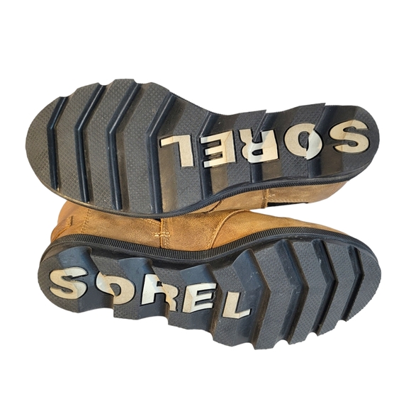 Sorel Womens Joan Of Arctic Wedge II Chelsea  Elk Ankle Boots Women's Size 8.5 - Picture 9 of 10